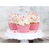 Cake-Masters tortadísz, pillangó, rózsaszín, ostyapapír, 29 db