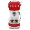 SMEG ESPRESSO KÁVÉFŐZŐ, retro, piros