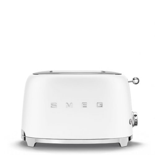 SMEG KENYÉRPIRÍTÓ, retro, 2 szeletes, matt fehér