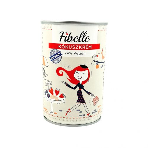 Fibelle kókuszkrém, 24%, 340g