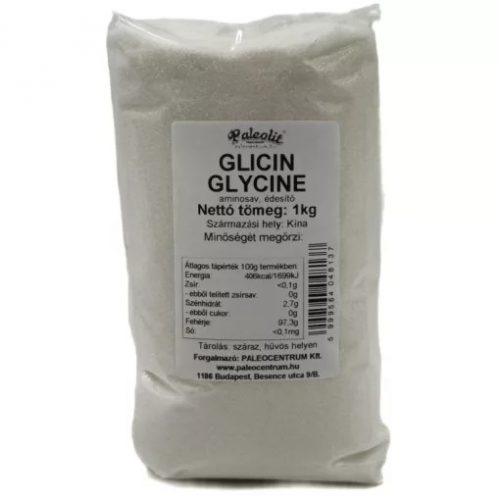 Paleolit Glicin - Glycine 1kg aminosav, édesítő