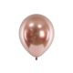 PartyDeco fényes lufi, rose gold, 30cm, 10 db