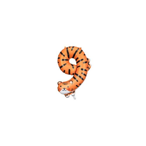 PartyDeco fólia lufi, tigris, 9, 64x87 cm