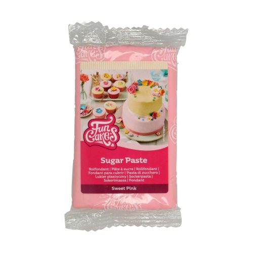 FunCakes fondant, világos pink, 250g