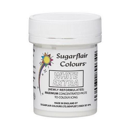 Sugarflair Max koncentrált paszta, extra fehér, 42g