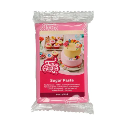 FunCakes fondant, élénk pink, 250g