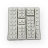Lego bonbon forma, szilikon,7 db, 10,5×10,5 cm