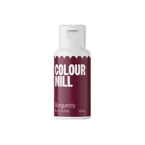 Colour Mill ételfesték, olajbázisú, Burgundi, 20 ml