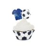ScrapCooking cupcake készítő szett, football, 24 db