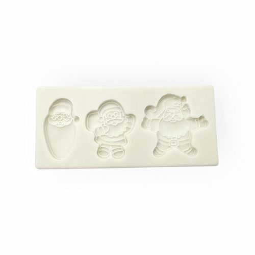 Fondant forma, szilikon, Mikulás, 10×4,5cm