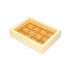Cake-Masters bonbon doboz, arany, 12 db-os, 16×12 cm