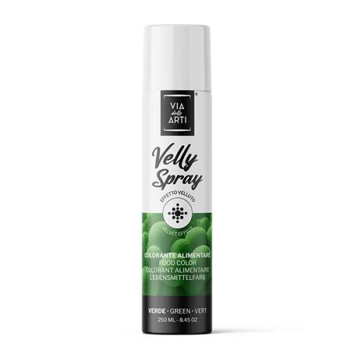 Via delle Arti bársonyspray, zöld, 250ml