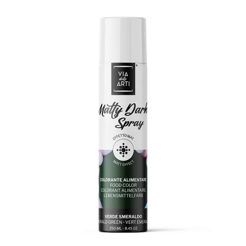 Via delle Arti matt hatású spray, smaragdzöld, 250 ml